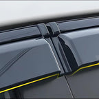 Window Visors Rain Guards for 2021-2025 Nissan Rogue S/SV/SL/Platinum | Window Wind Deflectors Vent Visors | Anti-UV & Noise Reduction | Easy Installation & Weatherproof Design