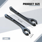 2PCS Car Seat Gap Filler, Seat Side Seam Crevice Blocker Organizer to Prevent Things from Dropping, Drop-Proof Auto Console Gap Guard Stopper Plug, Universal for Vehicles (Black)