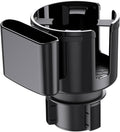 2-in-1 Car Cup Holder Expander with Phone Holder, Universal Cup Holder Adapter, Fits Yeti 14/24/36/46oz, Hydroflask 32/40oz & Large Water Bottles, Adjustable Base Fits Tesla, Truck, RV, SUV