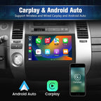 4Core Car Radio Stereo for Toyota Prius 2003-2009 with Android 13 Wireless CarPlay Android Auto Bluetooth GPS Navigation AHD Backup Camera