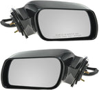 Driver and Passenger Side Mirror Assembly Set Power Paint to Match Smooth Foldaway Compatible with 2000-2004 Toyota Avalon