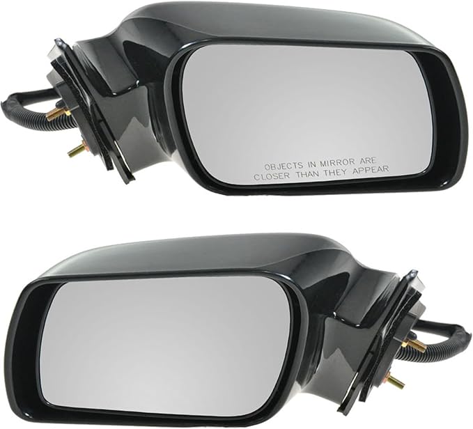 Driver and Passenger Side Mirror Assembly Set Power Paint to Match Smooth Foldaway Compatible with 2000-2004 Toyota Avalon