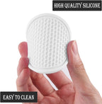 Car Cup Coaster, 4PCS Universal Non-Slip Cup Holders Embedded in Ornaments Coaster, Car Interior Accessories, White