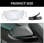 2PCS Blind Spot Convex Car Mirror, Side Mirror Blindspot, Rear View Mirrors with Wide Angle Adjustable Stick, Universal Car Blindspot Mirrors Exterior Accessories for Cars (Strip, 2PCS)