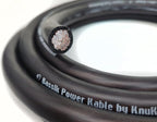 Bassik 1/0 Gauge AWG Primary Automotive Battery Power/Ground Wire Cable - Black 15 Feet