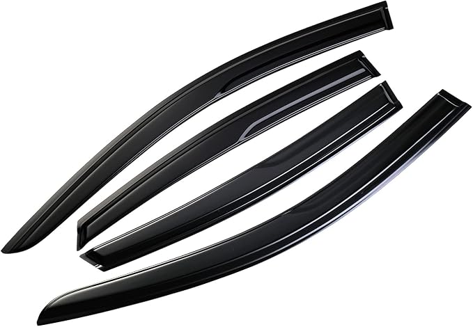 Window Visors Rain Guards Deflector 4 Piece Set Designed for 2013-2018 Nissan Altima 94861