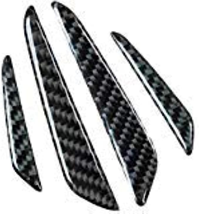 RUNMADE Universal Auto Door Side Edge Protection Guard - Carbon Fiber Anti-Scratch Protector Trim Sticker for Car SUV Pickup Truck