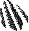 RUNMADE Universal Auto Door Side Edge Protection Guard - Carbon Fiber Anti-Scratch Protector Trim Sticker for Car SUV Pickup Truck