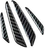 RUNMADE Universal Auto Door Side Edge Protection Guard - Carbon Fiber Anti-Scratch Protector Trim Sticker for Car SUV Pickup Truck