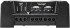 QS400.4 2 Ohm Mini Compact 4 Channel Car Audio Amplifier 4 x 100 Watts RMS at 2 Ohm - 400 Watt Amp Stereo 12 Volts Amp Class D Full Range Bridgeable