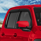 Voron Glass Tape-on Extra Durable Rain Guards for Nissan Frontier 2022-2026 Crew Cab, Window Deflectors, Vent Window Visors, 4 Pieces - 100912