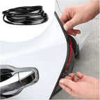 Car Door Edge Guards, 16Ft U Shape Door Edge Trim, Rubber Molding Auto Door Edge Seal Protector, Anti-Collision Vehicle Protection Accessories Universal for SUV, Truck, Van (Black)