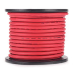Orion Cobalt PW4100R 4 Gauge Wire (100ft) Copper Clad Aluminum CCA - 100% American Wire Gauge, High Powered Car Audio/Amplifier Power & Ground Cable, Battery Cable, RV Trailer Wiring