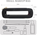 Travel Clear Makeup Bag Set, TSA Approved Cosmetic Bag Case with Zipper Portable Makeup Pouch Toiletry Bag Traveling Cosmetic Organizer Storage Bag Car Organizer Car Essentials