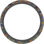 Car Steering Wheel Cover for Women Men, Non-Slip Mexican Talavera Tiles Steering Wheel Protector, Universal 14"-15" Fit for Cars, SUVs, Trucks (Mexican Talavera Tiles)