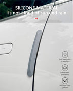 muekzu Silicone Car Door Edge Guard Trim Molding Crash Scratch Protector Scratch Guard for Car,Sedans,Truck,SUV 4PCS(Gray)