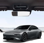 Car Rear View Mirror Protector Frame, Silicone Auto Rearview Edge Protection Cover Compatible with Model 3 Model Y, Interior Rear View Trim Frame Decoration, Car Accessories (White)