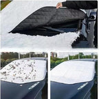 Car Windshield Snow Cover for Toyota Sienna 1998–2025 2026 XL40, Heavy-Duty Anti-Frost Snow Ice Guard, Sun & Rain Resistant All-Weather Windshield Protection Cover,148cm*110cm