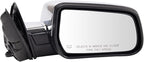 Passenger Side Mirror Assembly Electric Adjustment Heated Memory Chrome Compatible with 2015-2017 GMC Terrain GM1321476