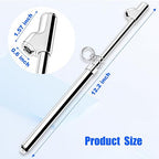 2-Pack Dual Head Tire Pressure Gauge 10-150 PSI | Heavy Duty Air Pressure Gauge with Stainless Steel Body, Metal Nozzle & Durable Plated Brass – for Cars, Trucks, Bikes