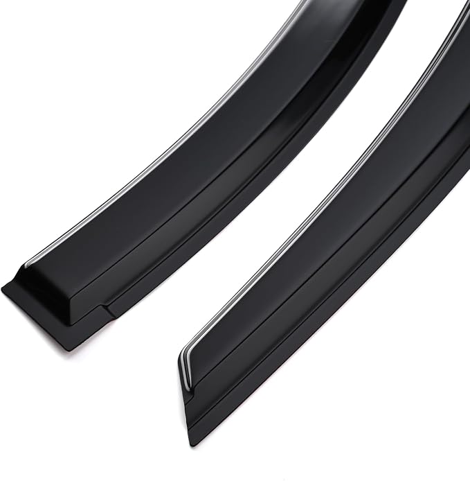 Tape-on Sun/Rain Guard Side Window Visor Deflectors Rain Guards Compatible with 2024 2025 Crosstrek Window deflectors 4 Pcs