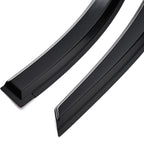 Tape-on Sun/Rain Guard Side Window Visor Deflectors Rain Guards Compatible with 2024 2025 Crosstrek Window deflectors 4 Pcs