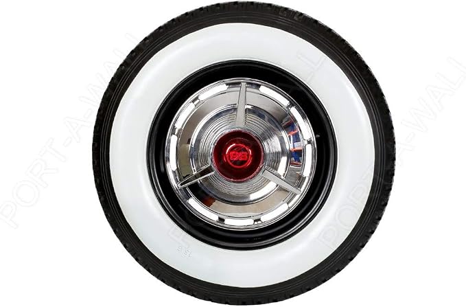 American Classic tire Style 15 inch White Tire Trim Fits Universal Tires
