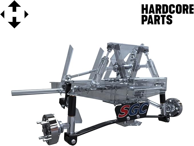 SGC 4" Spindle Extension Lift Kit for Club Car DS (1993-2010) Golf Cart