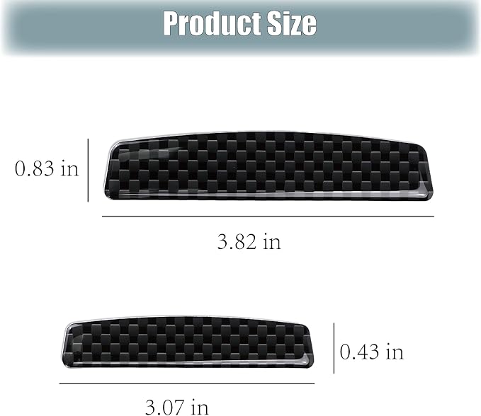 4PCS Universal Car Side Door Edge Guards Protector Real Carbon Fiber Door Edge Guard Protector Trim Molding Crash Scratch Protector Bumper Guard Protector Sticker Anti-Collision Strips