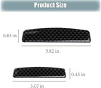 4PCS Universal Car Side Door Edge Guards Protector Real Carbon Fiber Door Edge Guard Protector Trim Molding Crash Scratch Protector Bumper Guard Protector Sticker Anti-Collision Strips