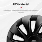 Wheel Cover for Tesla Model Y(2020-2024) 4PCS Hubcaps for Tesla Wheel Cover Model Y(2020-2024) 20inch Rim Full Cover Hubcaps Accessories (Cyclon Style, 20 inch)