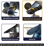 4K Dash Cam Suitable for GMC Sierra 1500 2500HD 3500HD (HD2-6272, Count The Vents) 2020-2026, OEM Look, UHD 2160P Video, WiFi & APP, Loop Recording, G-Sensor, Plug & Play, 2 Cables/64GB Card