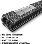 13Ft(4M) Car Door Edge Guards - U Shape Edge Trim Rubber Seal Protector - Anti-Collision Clips Fit Most Cars