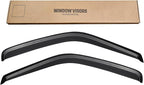 Window Visors Rain Guards for 1996-2026 Chevy Express Van/GMC Savana, Out-Channel Window Vent Wind Shade Deflectors