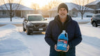 (6 Gallons) - Power Blast Windshield Washer Fluid, -20°F Protection, Blue, 1 Gallon Jug, Ready to Use (6 GALLONS, Blue Power Blast -20°F)