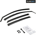in-Channel Incredibly Durable Rain Guards for Honda Accord 2018-2022, Original Window Deflectors, Vent Window Visors, Vent Deflector, 4 pcs. - 618410