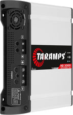 HD 3000 1 Ohm 1 Channel 3000 Watts RMS MAX, Full Range Car Audio, Monoblock, LED Monitor Indicator, Class D Amplifier, Crossover, White 3k amp, Sound Quality