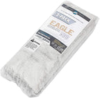 Eagle Edgeless 500 (3-Pack) Professional Korean 70/30 Blend Super Plush Microfiber Detailing Towels, 500GSM, 16in x 24in, Ice Grey