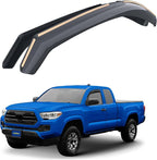 Goodyear Shatterproof in-Channel Window Deflectors for Toyota Tacoma 2016-2023 Access Cab, Double Cab, Rain Guards, Window Visors for Cars, Vent Deflector, Car Accessories, 2 pcs - GY008505