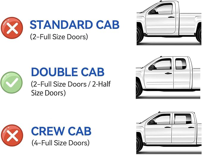 Window Visors Rain Guards for 2022-2026 Toyota Tundra Double Cab, Out-Channel Window Vent Wind Deflectors Visors Shades for 22 23 24 25 26 Tundra Extended Cab