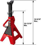 Torin Low Profile Floor Jack: Hydraulic Trolley Floor Jack Combo with 2 Jack Stands, 2 Ton (4000 lb.) Capacity