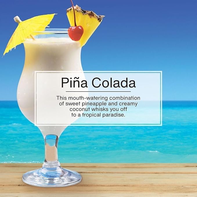 Hanging Car and Home Air Freshener, Pina Colada (Pack of 3)