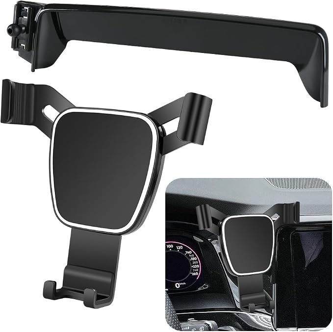 Car Phone Holder for VW Atlas 2024 2025 2026，Atlas Cross 2024 2025 2026 Auto Accessories Navigation Bracket Interior Decoration Screen Mobile Cell Phone Mount case
