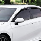 in-Channel Window Visors Rain Guards for Toyota Camry 2018-2024 | Window Deflectors, Vent Visor, Sun Shades, Window Shields, Truck Accessories, Dark Smoke