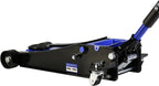 Floor Jack, Professional Heavy Duty Hydraulic Floor Jack, Low Profile Floor Jack, Steel Racing Floor Jack w/2 Piston Quick Lift Pump, Floor Jack Lifting 4"-21" 4 Ton (8800lb) Capacity Blue