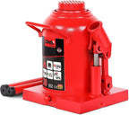 30 tons / 60000 lbs Lifting Automotive Welded Hydraulic Bottle Jack for Repair Vehicle, Pickup, Truck, w/Manual Handle, Red,TOOLS-00364