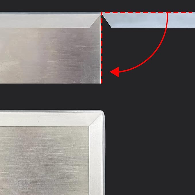 Clear Rubber Edge Trim，U Channel Silicone Rubber Edge Trim, 1/16" Slot, Fit for 0-3/32", White Color, Edge Protector for Car Doors, Sheet Metal Parts