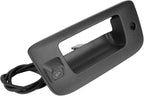 Rear View Camera Backup Tailgate Handle Camera Compatible with Chevy Silverado and GMC Sierra Years 2007-2013,Tailgate Door Handle Replacement Camera(Color: Black)