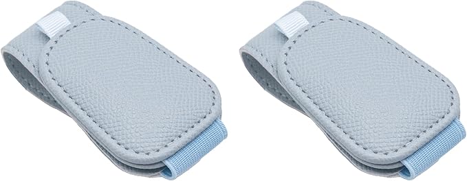 2 Packs Magnetic Sunglass Holder for Car Visor (Blue) | Magnetic Interior Car Accessories