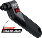 MS-4021B Digital Tire Pressure Gauge with 4 Valve Caps, 5-150psi (psi, bar, kPa, kg/cm2)